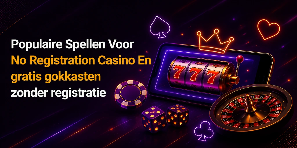 Populaire Spellen Voor No Registration Casino En gratis gokkasten zonder registratie