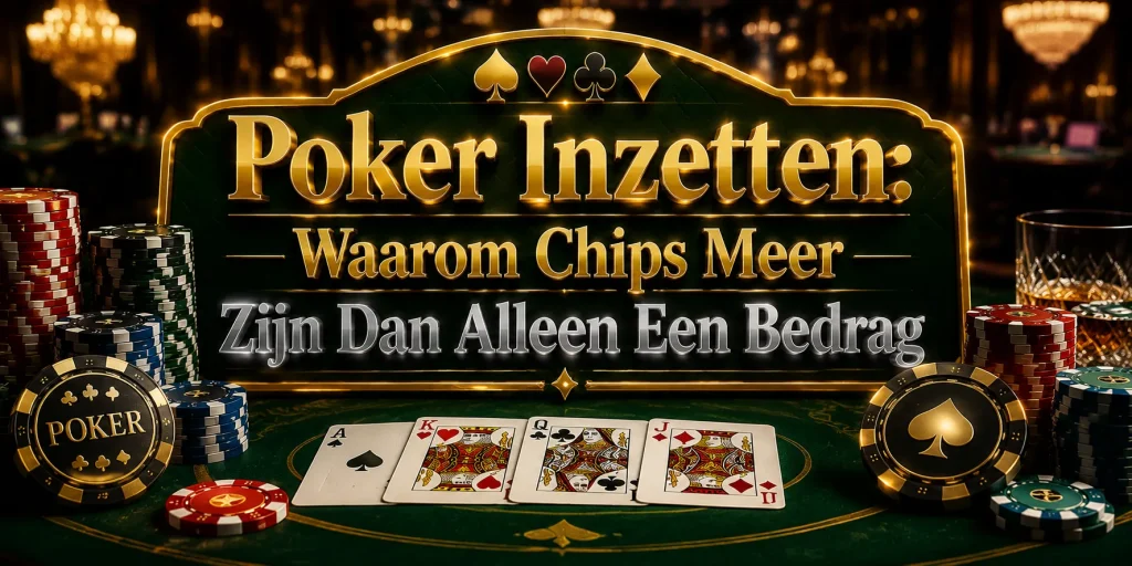 Poker Inzetten Waarom Chips Meer Zijn Dan Alleen Een Bedrag